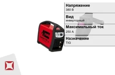 Сварочный аппарат Telwin 250 А TIG в Костанае